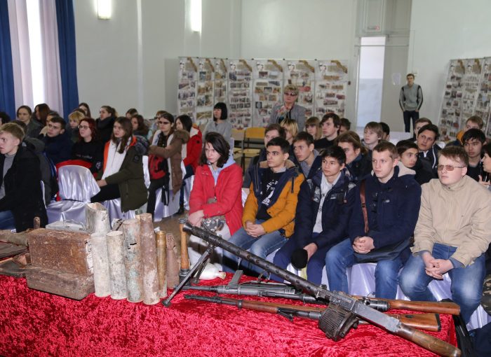 Урок мужества «Мы этой памяти верны» для учащихся Астраханского губернского техникума